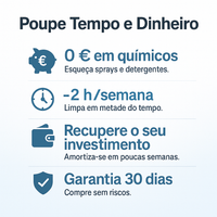 Máquina de limpeza a vapor de alta pressão tudo-em-um