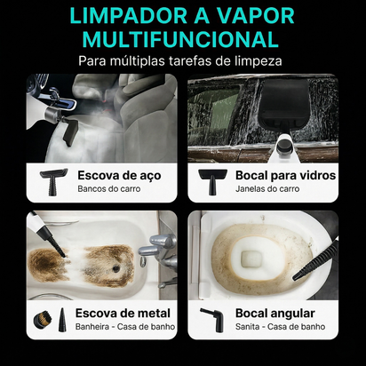 Máquina de limpeza a vapor de alta pressão tudo-em-um